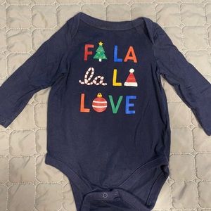 Baby Gap Holiday bodysuit